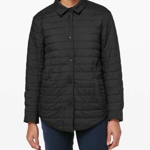 NWOT Lululemon Switch Please Shacket (reversible), Black, Size 2